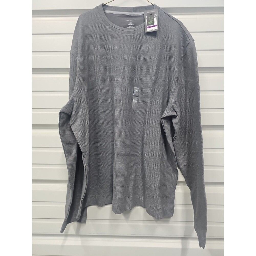 Van Heusen Essential Ottoman Crew Long Sleeve XXL NWT